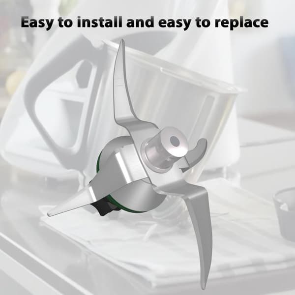 Ruostumattomasta teräksestä valmistettu leikkuuterä Thermomix TM5 / TM6 -laitteisiin