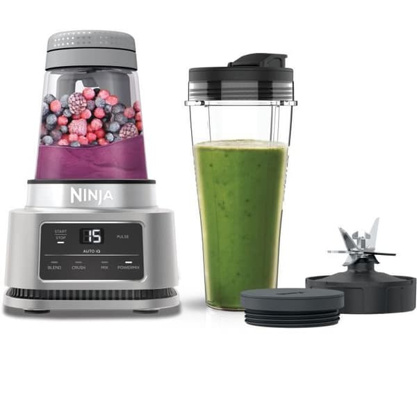 Ninja Foodi Power Nutri CB100EU 2-i-1 blender - NINJA - 1100W Smart Torque Motor - 400 ml skål, 700 ml kopp