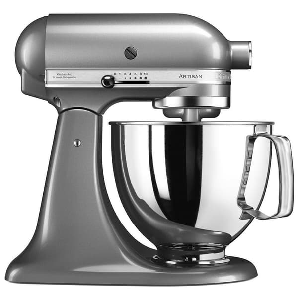 Monitoimikone KitchenAid 5KSM125ECU Hopeinen 300 W 4,8 L