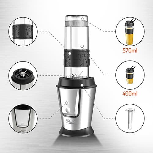 AD 4081 Personlig mixer med kylinsats