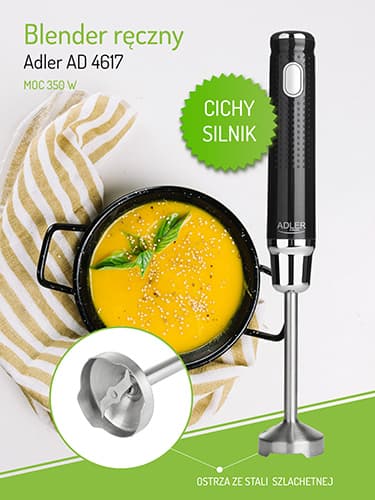 AD 4617 svart Stavmixer