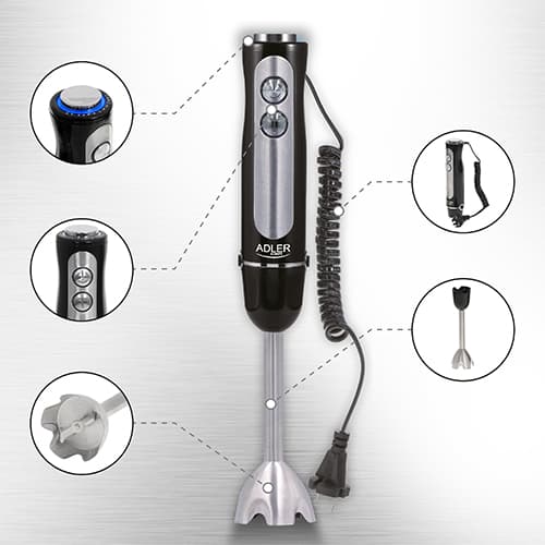 AD 4625 sort Stavblender