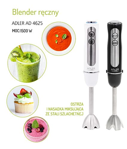 AD 4625 sort Stavblender