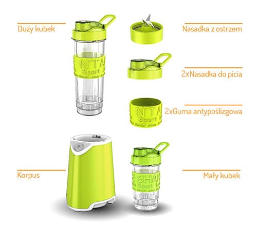 CR 4069 grön personlig mixer