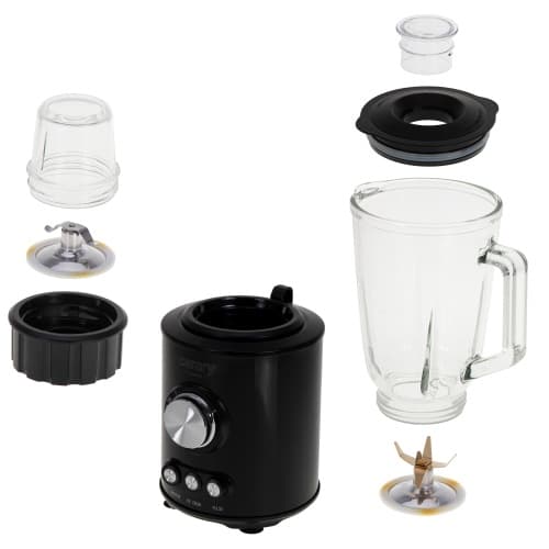 CR 4088 Kandeblender - titanium knive - glaskande 1,5l