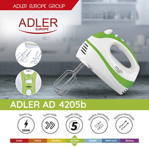 AD 4205 grøn mixer