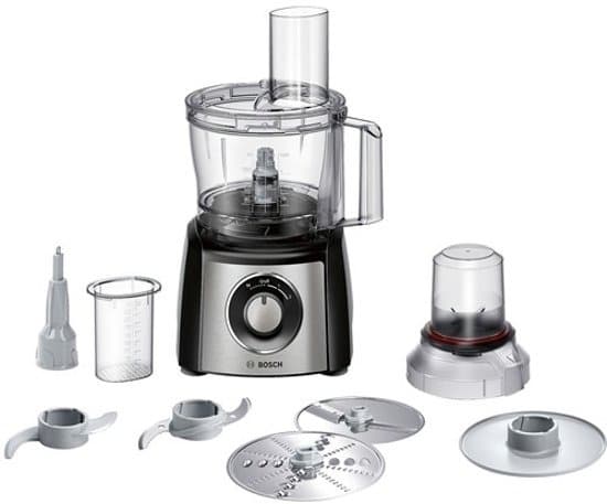 Bosch MCM3401M monitoimikone 800W musta/ruostumaton teräs