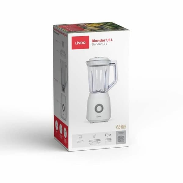 Glasmixer Livoo LIV1713288599839 600 W 1,5 L