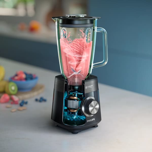 Philips Mixer 1200W med ProBlend Plus-teknik och automatisk rengöring