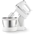 Miniatyrbild 1 av 4: Skaftmixer med roterande skål i rostfritt stål. Den har turbofunktion och 5 hastigheter. Inkluderar: mixer och krokar