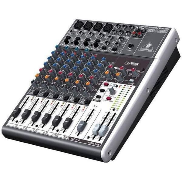 Analog bländare BEHRINGER Xenyx 1204USB - 4 mikrofonkanaler - Brittisk EQ - 2 auxutgångar