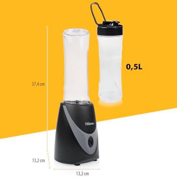 Blender - TRISTAR - Smoothie Maker - 500ml - Rostfria blad - 250W