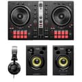Miniatyrbild 2 av 6: HERCULES DJ ESSENTIALS KIT - DJ Control Inpulse + DJ Monitor 32 Högtalare + HDP DJ60 Hörlurar