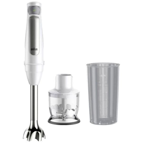 Mixerstav - BRAUN - MQ7020 WH - 1000 W - Kontinuerlig hastighetsinställning - Utan BPA