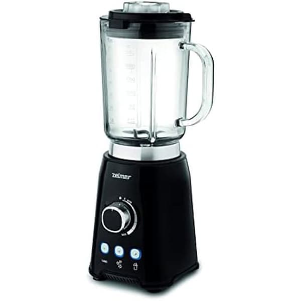 Mixerskål - ZELMER - ZSB4799B - Svart - Pulsfunktion - Kraftfull mixer