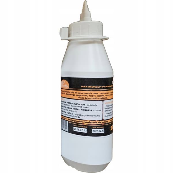 SmooX voiteluöljy maalausyksiköihin 250ml (Olican)