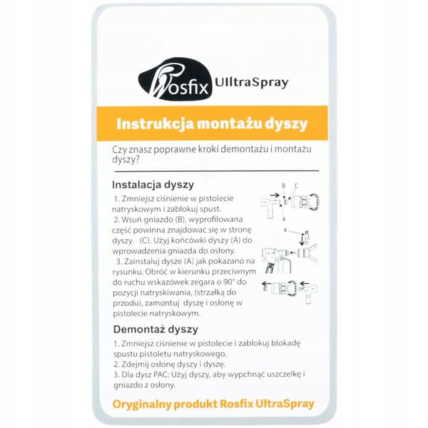 Rosfix Ultra Spray Model 629 Malerdyse