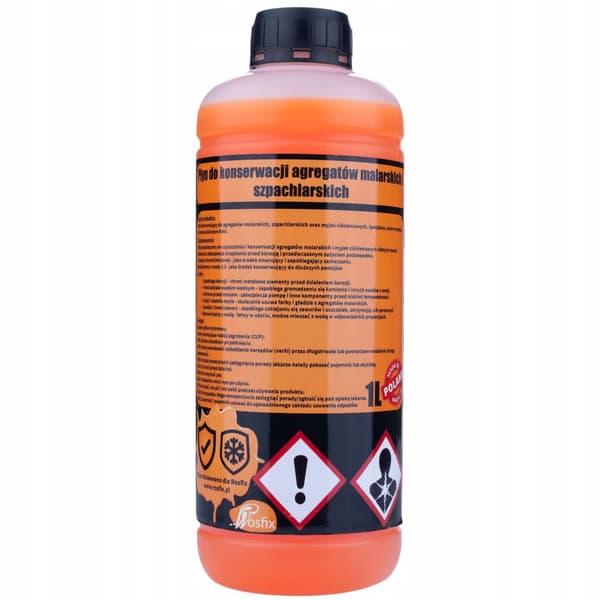 Rosfix Huolto- ja puhdistusneste Rosfix PaintPatron 3in1 1L maalauslaitteelle + Rosfix Ultra Spray Model 517 -maalaussuutin