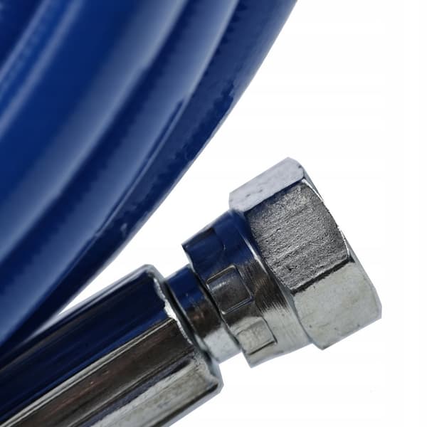 Rosfix TPU-fiberfärgsprutslang 15m blå + Rosfix PaintPatron 3in1 1L underhålls- och rengöringsvätska för färgspruta