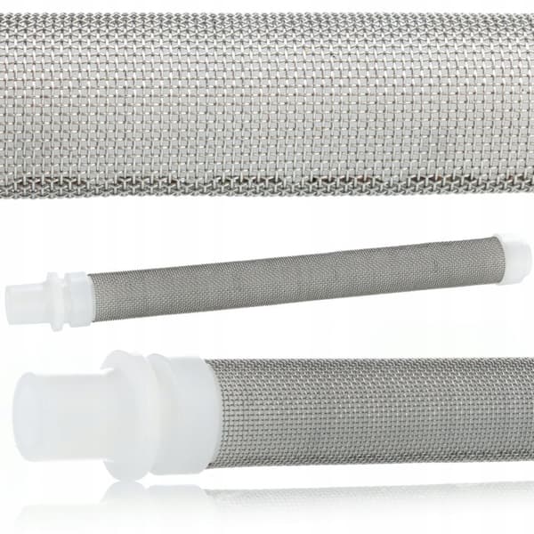 Maalipistooli laitteelle, jossa on 517-suutin + Ruostumattomasta teräksestä valmistettu suojus + Sormisuodattimet 30/60/70/100/200 mesh + 10-tiiviste