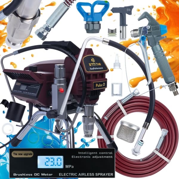Zenthril Pulse D 2000W 20Mpa 0,019" malerenhed, 2L/min, EasyPerformance-serien