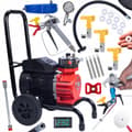 Pikkukuva 1 / 11: Rosfix Red Strong Storm 1100 RSS05 3500W 22MPA 18L/min maalauslaite + 4 x 60 mesh -suodatin + 9 tiivistettä + suuttimet + värileikkuri