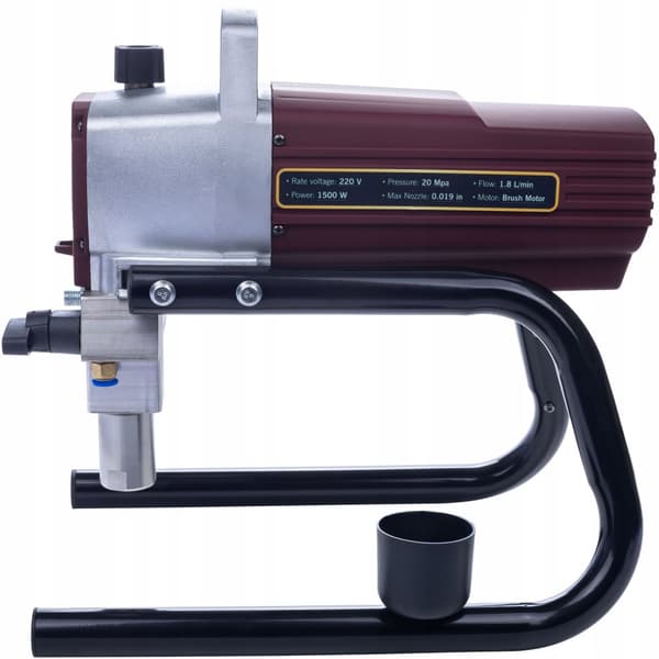 Zenthril Zenthril Force A 1500W 20Mpa 0.019" maalauslaite, 1.8L/min, EasyPerformance-sarja + 2x suutinta 513, 519 + 3x suodatinta 30, 60, 100