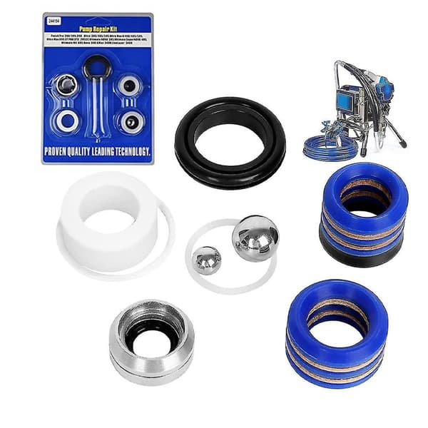Reparationssæt til Graco ST-Max / ST-Max II Finish Pro 390. 395. 390. ST-Max 190. 290. 390. 395. 490. 495. 595（244194）/ Rosfix Surnado RT2/RT2/RT2/Rtt