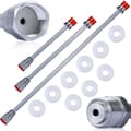 Pikkukuva 1 / 7: Rosfix-suutin maalipistoolille 30 cm + Rosfix-suutin maalipistoolille 50 cm + Rosfix-suutin maalipistoolille 75 cm + 9 tiivistettä