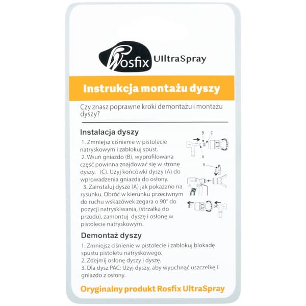 Rosfix Ultra Spray -malli 515 -maalaussuutin