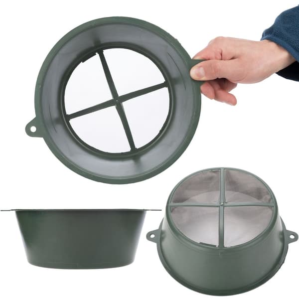 Svart sil för silning av färg (150x85x65mm)