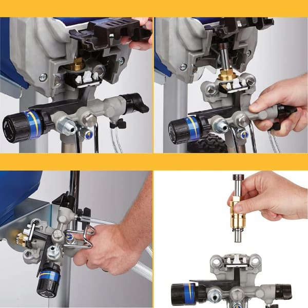 Pump för Graco GX 21, GX FF, AIRLESSCO SP380 målningsenhet