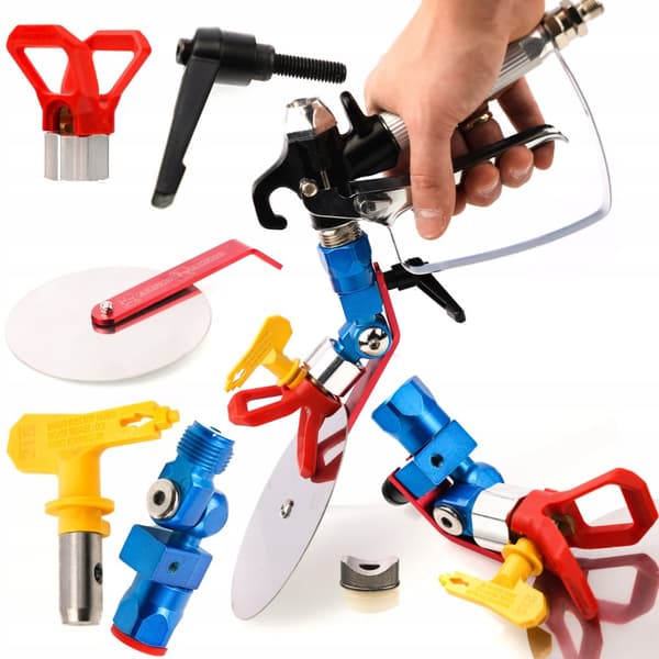 Rosfix Color cutter för målarenhet + 2x munstycke, lock, målarlans 50cm, fräs, 18x packning