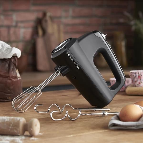 Blandare - RUSSELL HOBBS - Mattsvart 24672-56 - 350 W - 5 hastigheter + Turbo - Mattsvart