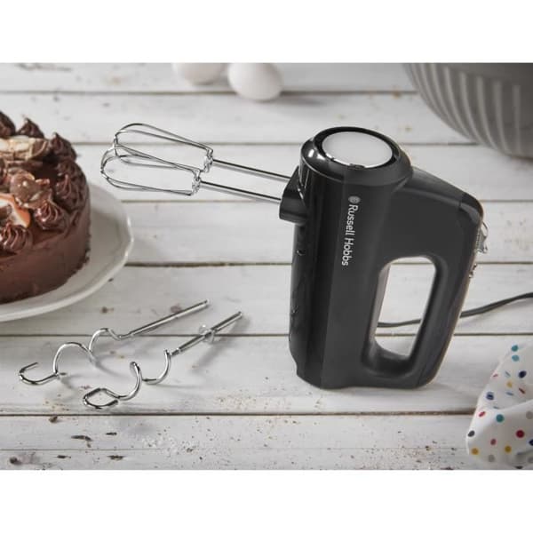 Blandare - RUSSELL HOBBS - Mattsvart 24672-56 - 350 W - 5 hastigheter + Turbo - Mattsvart