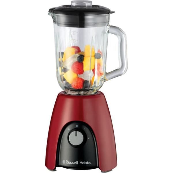 Blender - RUSSEL HOBBS - Desire Red - 650 W - 2 hastigheter + Pulse - Röd