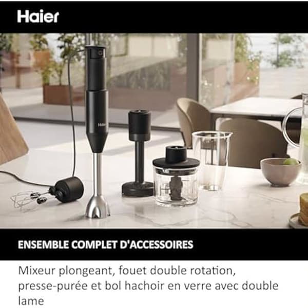 Mixerstav - HAIER - I-Master Serie 5 - 4-i-1 - Dubbelkraftblad - Variabel hastighet
