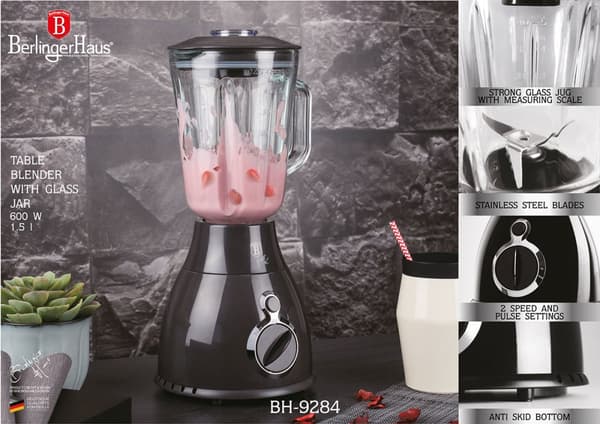 BERLINGER HAUS BH-9284 KANDEBLENDER BLANDER
