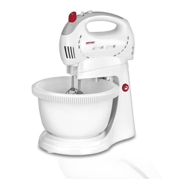 Bakmaskin med roterande skål 2,4 L, 5 hastigheter + turbo MPM MMR-17Z 300W Vit