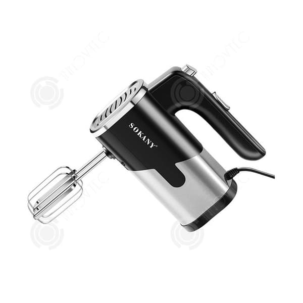 INN 800W mixer med 5 arbetslägen med 2 degkrokar och 2 vispar för bakning och kakor elektrisk mixer
