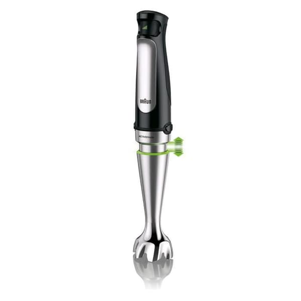 Braun Multiquick 7 MQ 7075X Stavmixer 1000 W med ActiveBlade-teknik, kvarn, visp och matberedare med 8 tillbehör