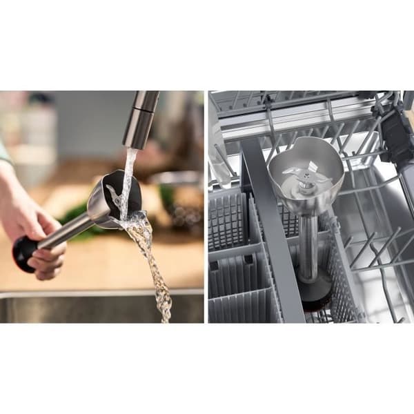 Stavmixer - BOSCH - MSM4W210 ErgoMaster - 600W motor - 4 QuattroBlade blad - Avtryckarhastighetsspak + turbo
