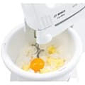 Miniatyrbild 4 av 6: ErgoMixx 450 W mixer - BOSCH MFQ36400 vit/grå - 5 hastigheter + turbo - 2 rostfria vispar - 2 rostfria degkrokar -