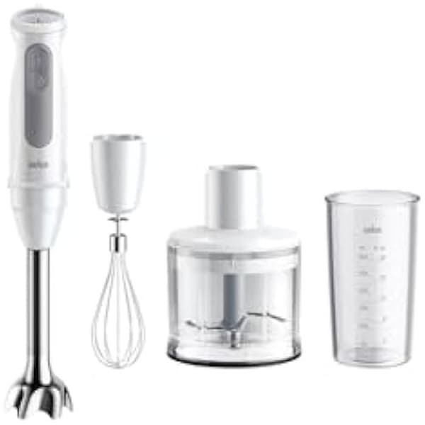 Mixerstav - BRAUN - MultiQuick 5 MQ50.236M - 21 hastigheter + Turbo - EasyClick Plus-system - Hackare 500ml