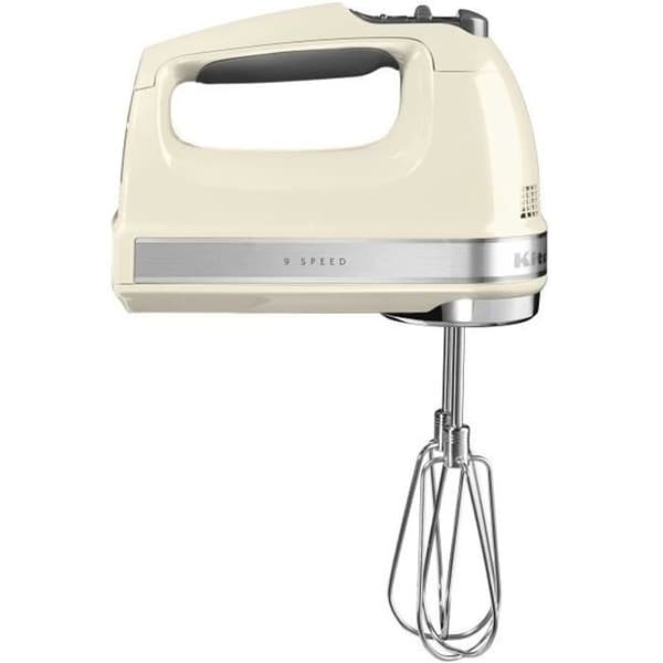 KITCHENAID 5KHM9212EAC Handmixer - 9 hastigheter - 85W - Tillbehör ingår - Kräm