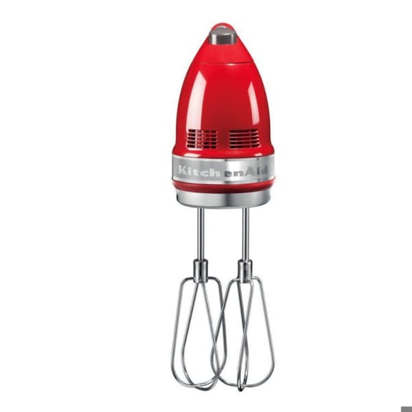 Handmixer - KITCHENAID - 5KHM9212EER - 9 hastigheter - Turbovispar i rostfritt stål