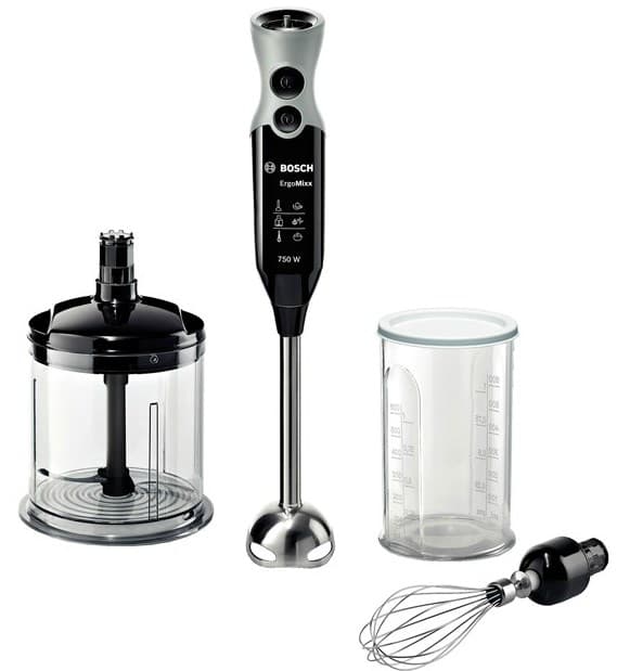 Bosch MSM67160 mixer Doppmixer 750 W Svart, Grå