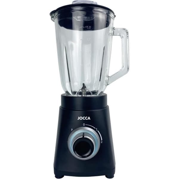 Mixer - JOCCA - 1000 W - 1,5 L glasskål - 2 hastigheter - Turbofunktion