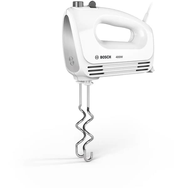 Bosch elektrisk piskeris CleverMixx - 400 W - 4 hastigheder - Med dejkroge og piskeris
