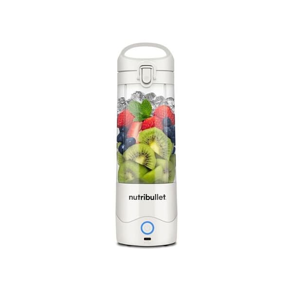 Stavmixer - NUTRiBULLET - NBP003W - Opladdningsbar USB-C - Vit - Kompakt och lätt